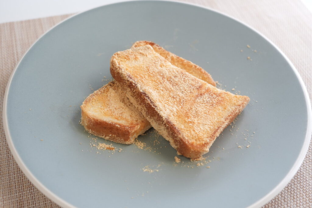 きな粉揚げパン風