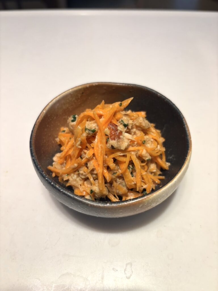 にんじんきな粉サラダ